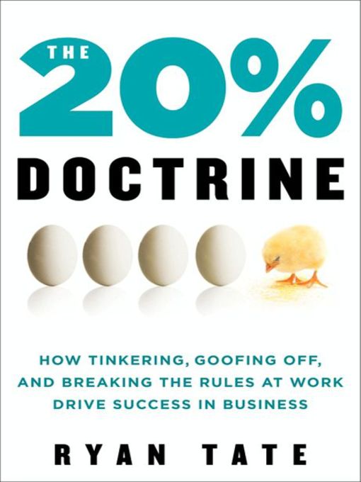 Title details for The 20% Doctrine by Ryan Tate - Available